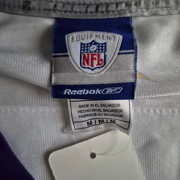 Reebok Men's White and Purple T-shirt - Picture 5 of 5